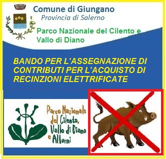 BANDO PER L’ASSEGNAZIONE DI CONTRIBUTI PER L’ACQUISTO DI RECINZIONI ELETTRIFICATE