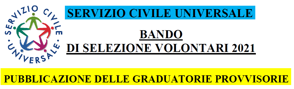 SERVIZIO CIVILE UNIVERSALE