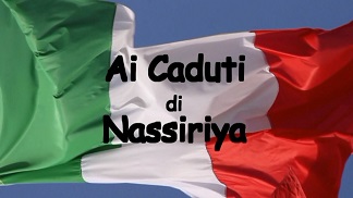 Anniversario della strage di Nassiriya. Il ricordo dell'Amministrazione Comunale ...